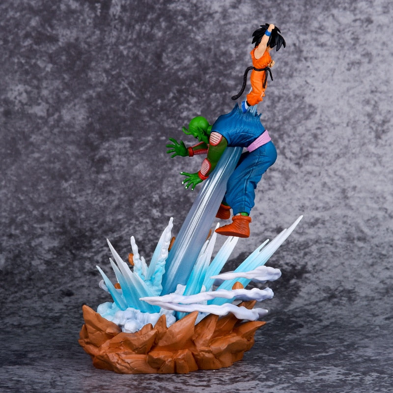 21CM Anime Dragon Ball Son Goku VS Piccolo Figure PVC Action Figures GK Statue Collection Model Toys for Children Gifts