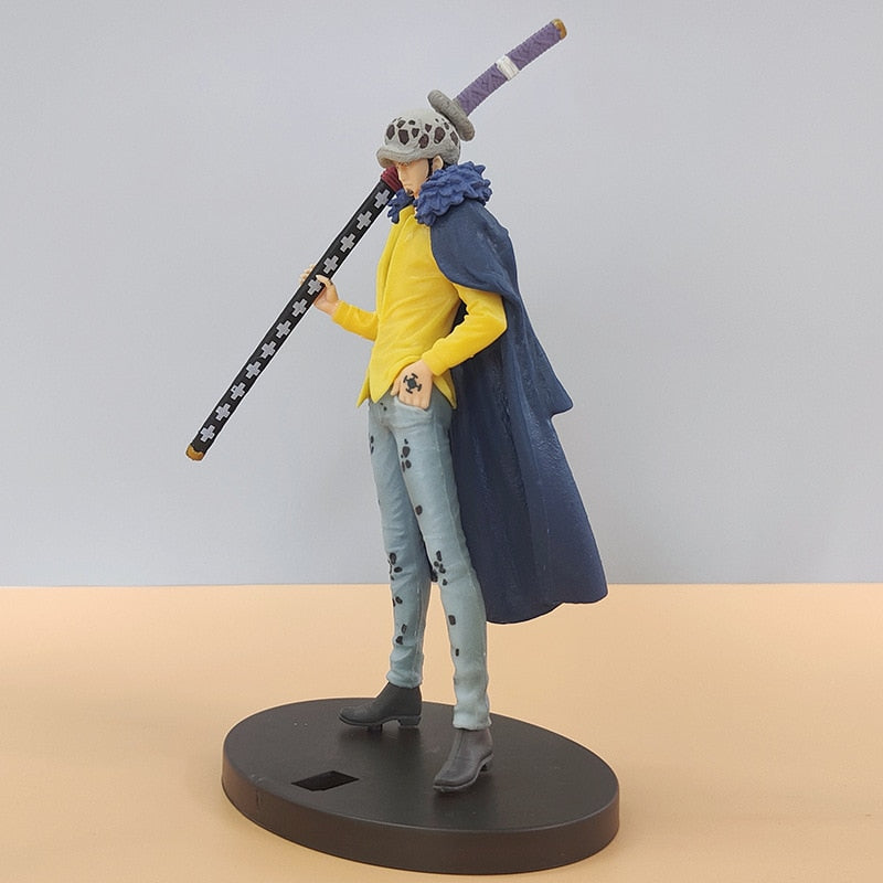 20cm Japanese Anime Figure One Piece DXF Wano Country Trafalgar Law PVC Statue Collection Model Toys Gifts