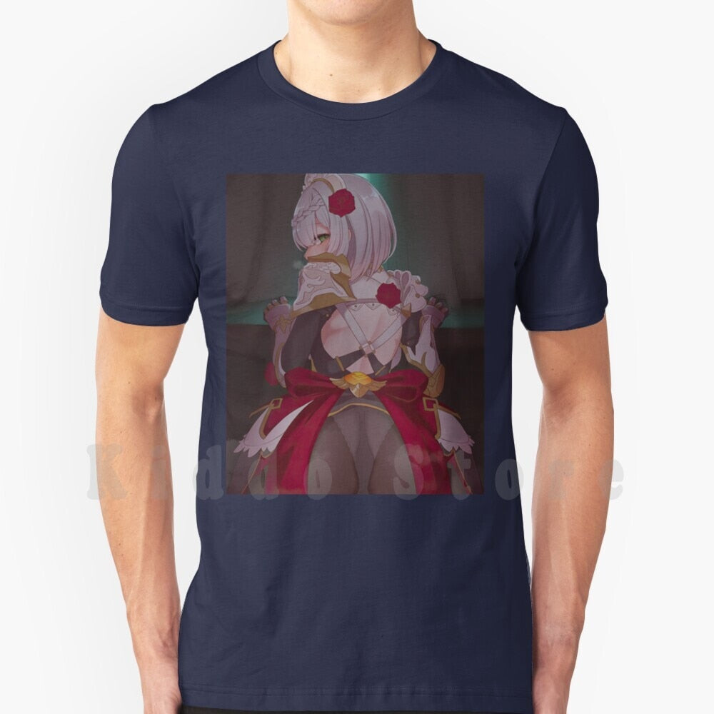 Noelle Is Ready Alt T Shirt Cotton Men Diy Print Cool Tee Anime Manga Waifu Weeb Japanese Kawaii Japan Aesthetic Ecchi Girls