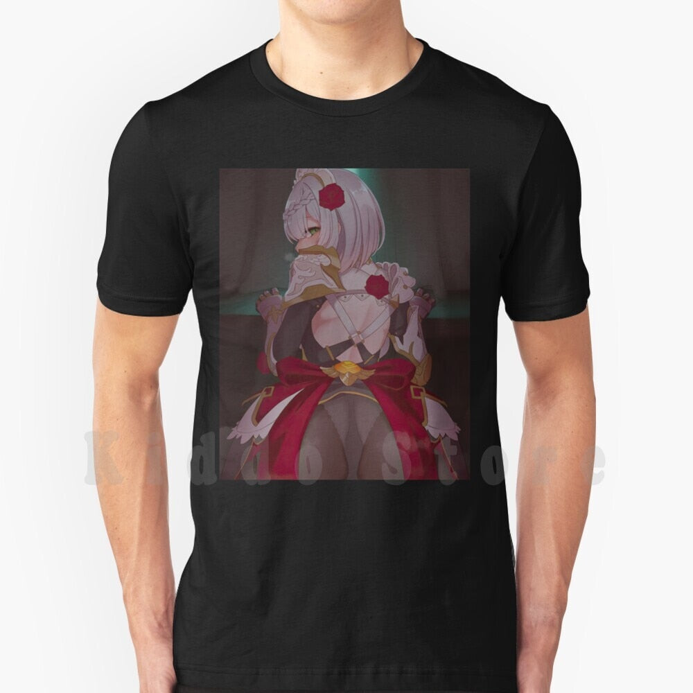 Noelle Is Ready Alt T Shirt Cotton Men Diy Print Cool Tee Anime Manga Waifu Weeb Japanese Kawaii Japan Aesthetic Ecchi Girls