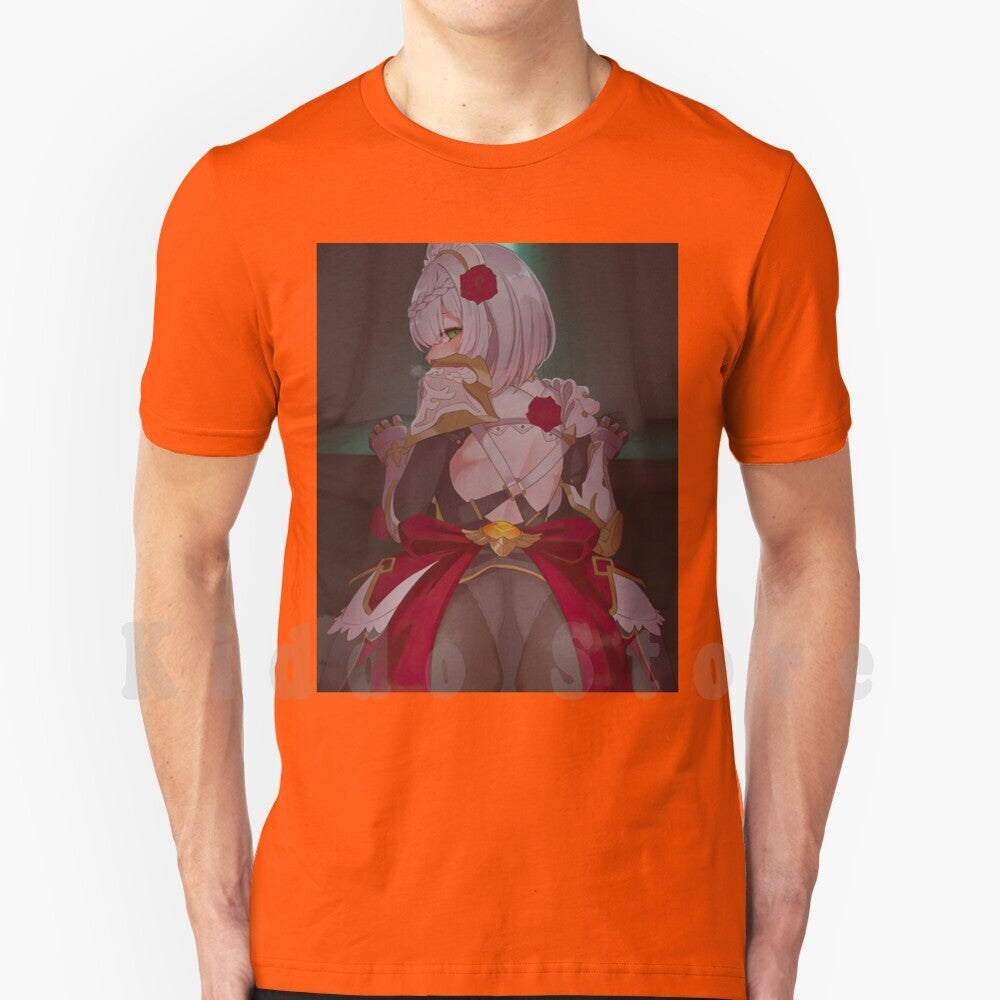 Noelle Is Ready Alt T Shirt Cotton Men Diy Print Cool Tee Anime Manga Waifu Weeb Japanese Kawaii Japan Aesthetic Ecchi Girls