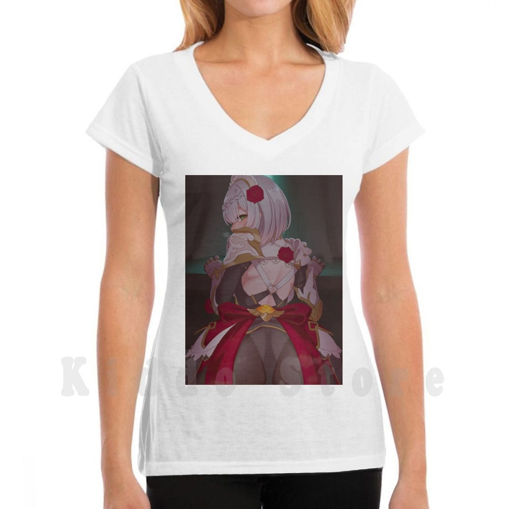 Noelle Is Ready Alt T Shirt Cotton Men Diy Print Cool Tee Anime Manga Waifu Weeb Japanese Kawaii Japan Aesthetic Ecchi Girls