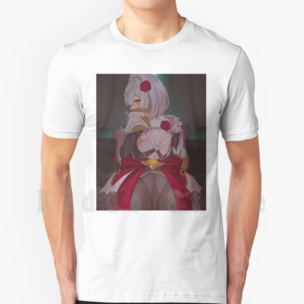 Noelle Is Ready Alt T Shirt Cotton Men Diy Print Cool Tee Anime Manga Waifu Weeb Japanese Kawaii Japan Aesthetic Ecchi Girls