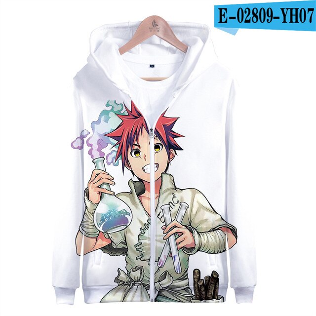 Hot Anime Dr.STONE Hoodie Men Women Hoodies 3D Dr Stone Ishigami Senkuu Sweatshirt Autumn Winter Coat Jacket Tops